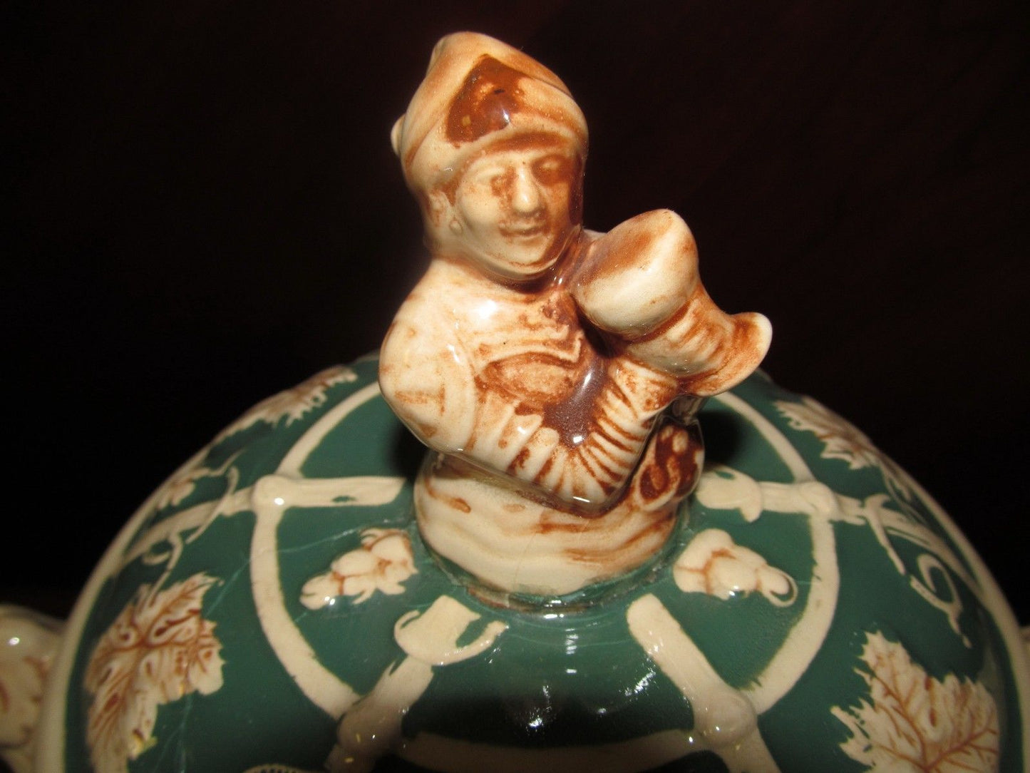 11 PIECE GERMAN CIDER SET - SCENES OF FAMOUS GERMAN CASTLES - Bay Colony Antiques Porcelain