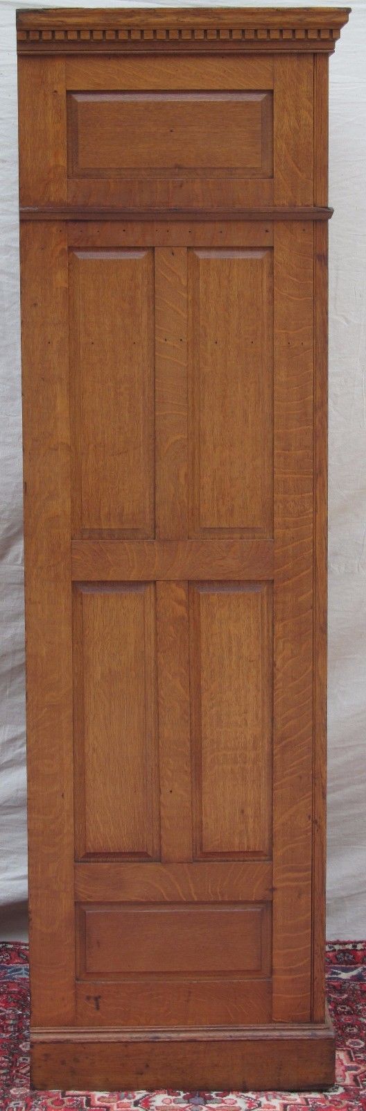 14 DRAWER OAK RAISED PANELED LOCKSIDE JEWELERS CABINET - THE ABSOLUTE FINEST!!! - Bay Colony Antiques File Cabinet