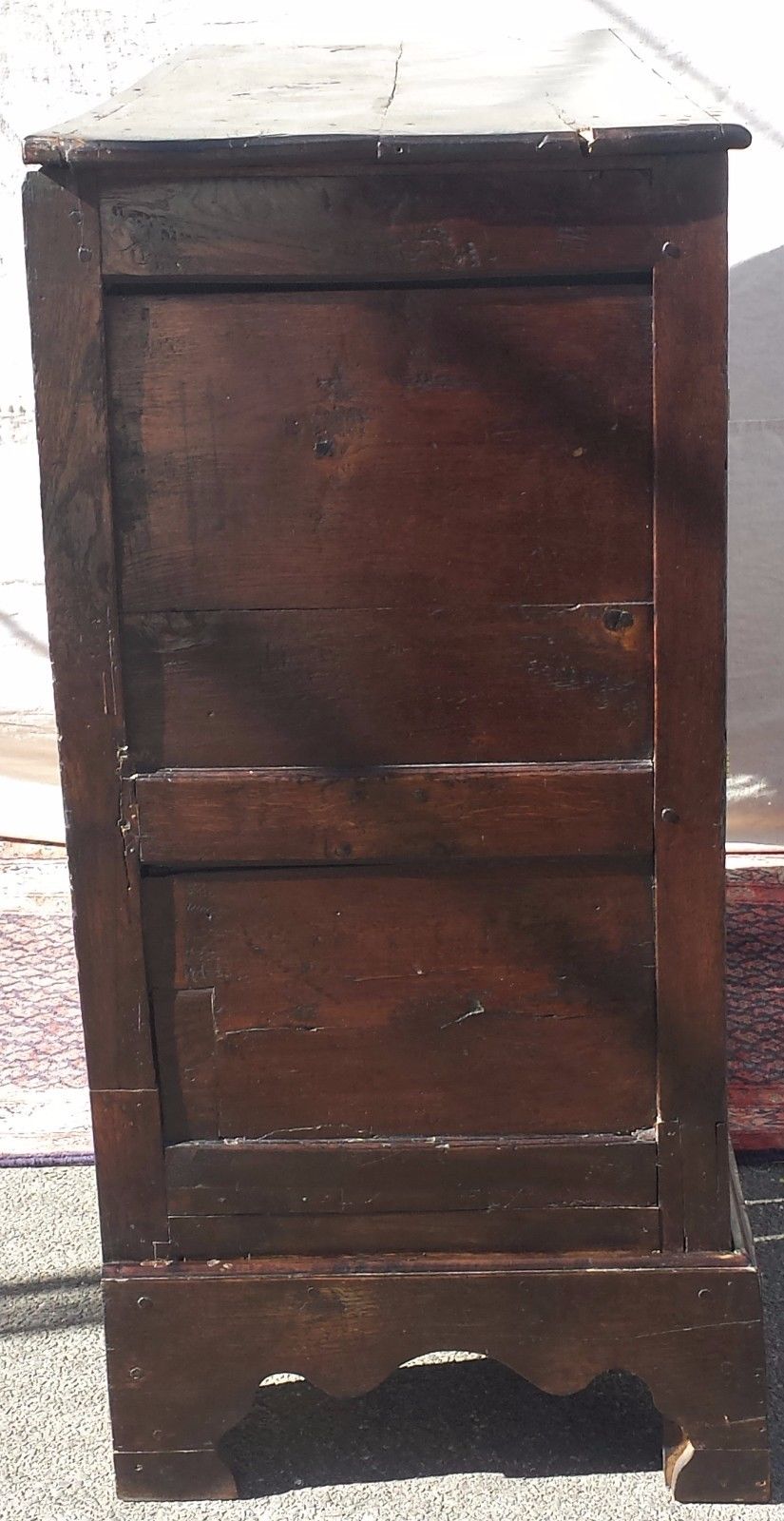 17TH CENTURY WILLIAM & MARY SIDEBOARD CONSOLE IN OAK & YEW - MUST SEE! - Bay Colony Antiques Antiques:Furniture:Sideboards & Buffets:Pre - 1800
