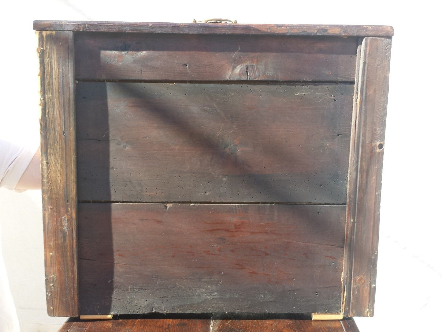 17TH CENTURY WILLIAM & MARY SIDEBOARD CONSOLE IN OAK & YEW - MUST SEE! - Bay Colony Antiques Antiques:Furniture:Sideboards & Buffets:Pre - 1800