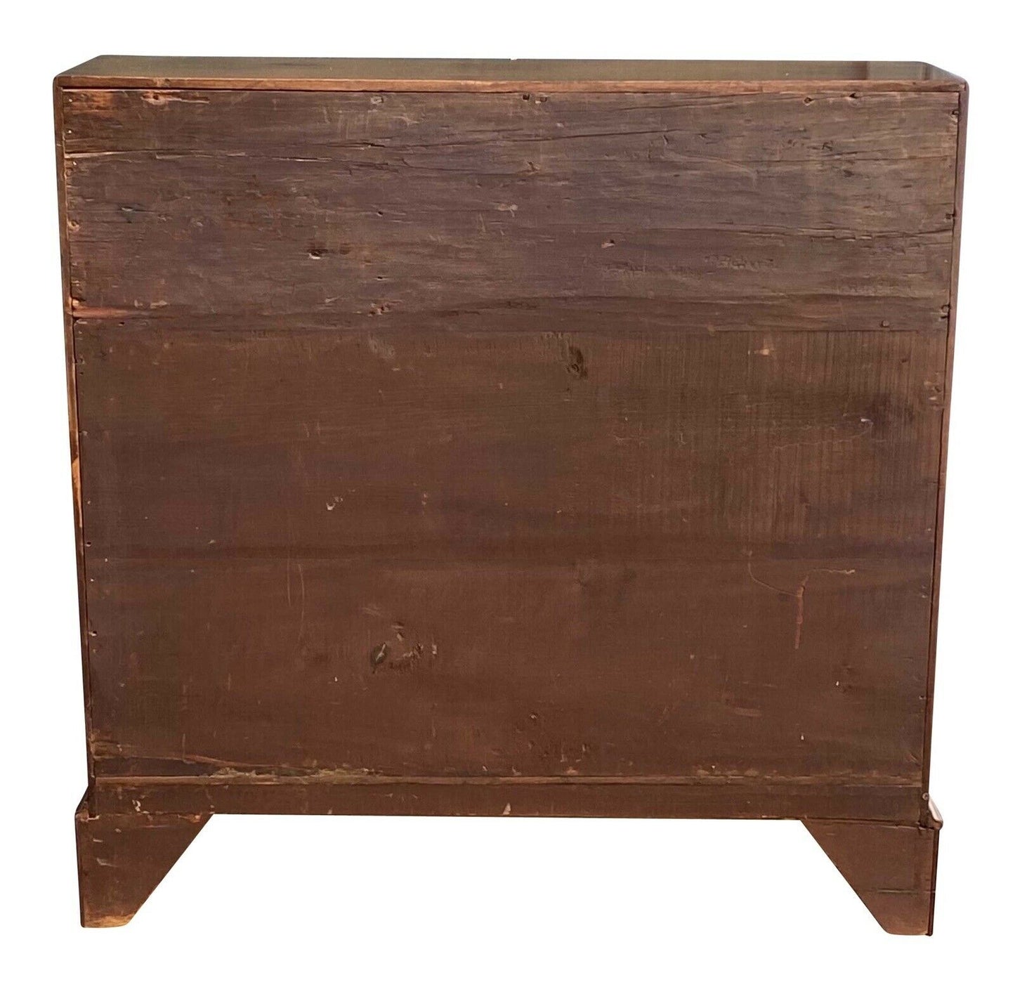 18th C Antique Boston Mahogany Chippendale Oxbow Desk W/ Ball & Claw Feet - Bay Colony Antiques Antiques:Furniture:Desks & Secretaries