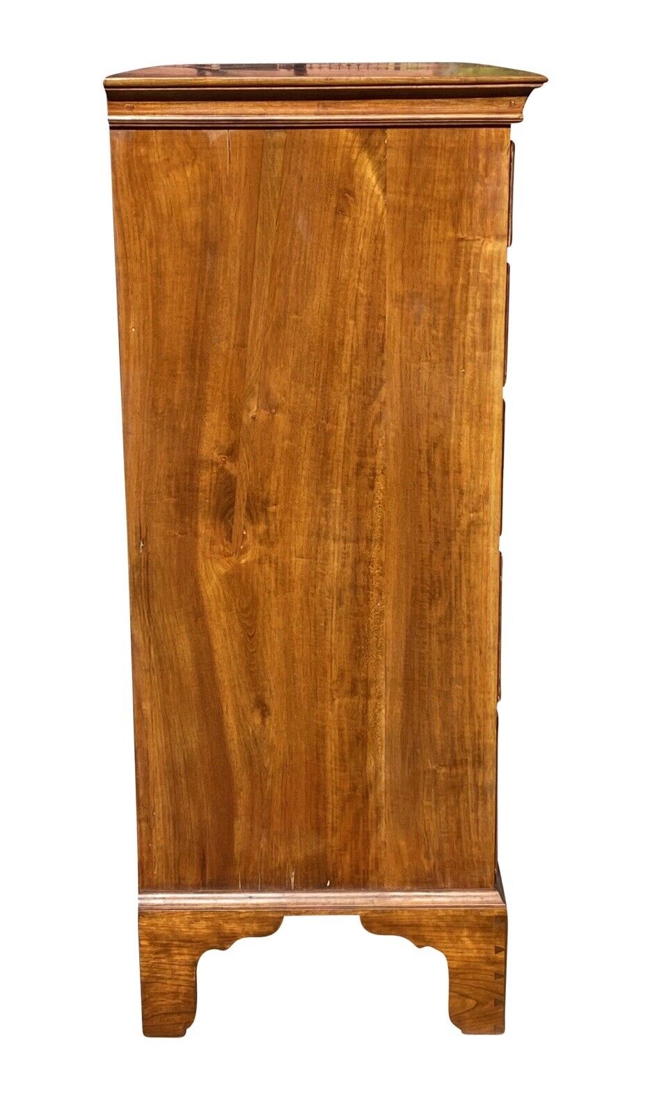 18th C Antique Cherry New England Chippendale Chest of Drawers / Dresser - Bay Colony Antiques Antiques:Furniture:Dressers & Chests of Drawers