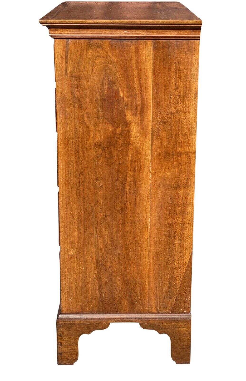 18th C Antique Cherry New England Chippendale Chest of Drawers / Dresser - Bay Colony Antiques Antiques:Furniture:Dressers & Chests of Drawers