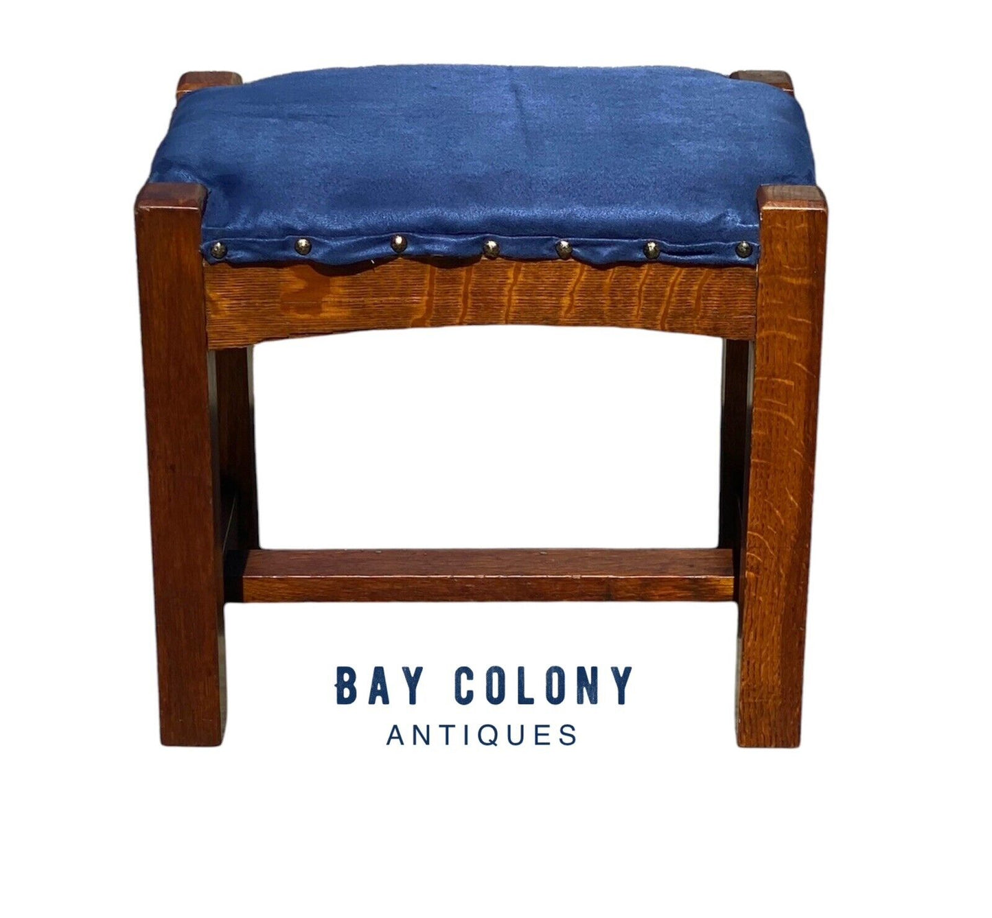 Antique Arts & Crafts / Mission Oak Footstool - Stickley Brothers