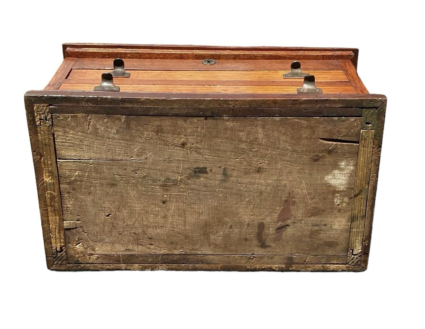 Antique Victorian Sewing Cabinet / Small File Cabinet - Legal & Letter Size
