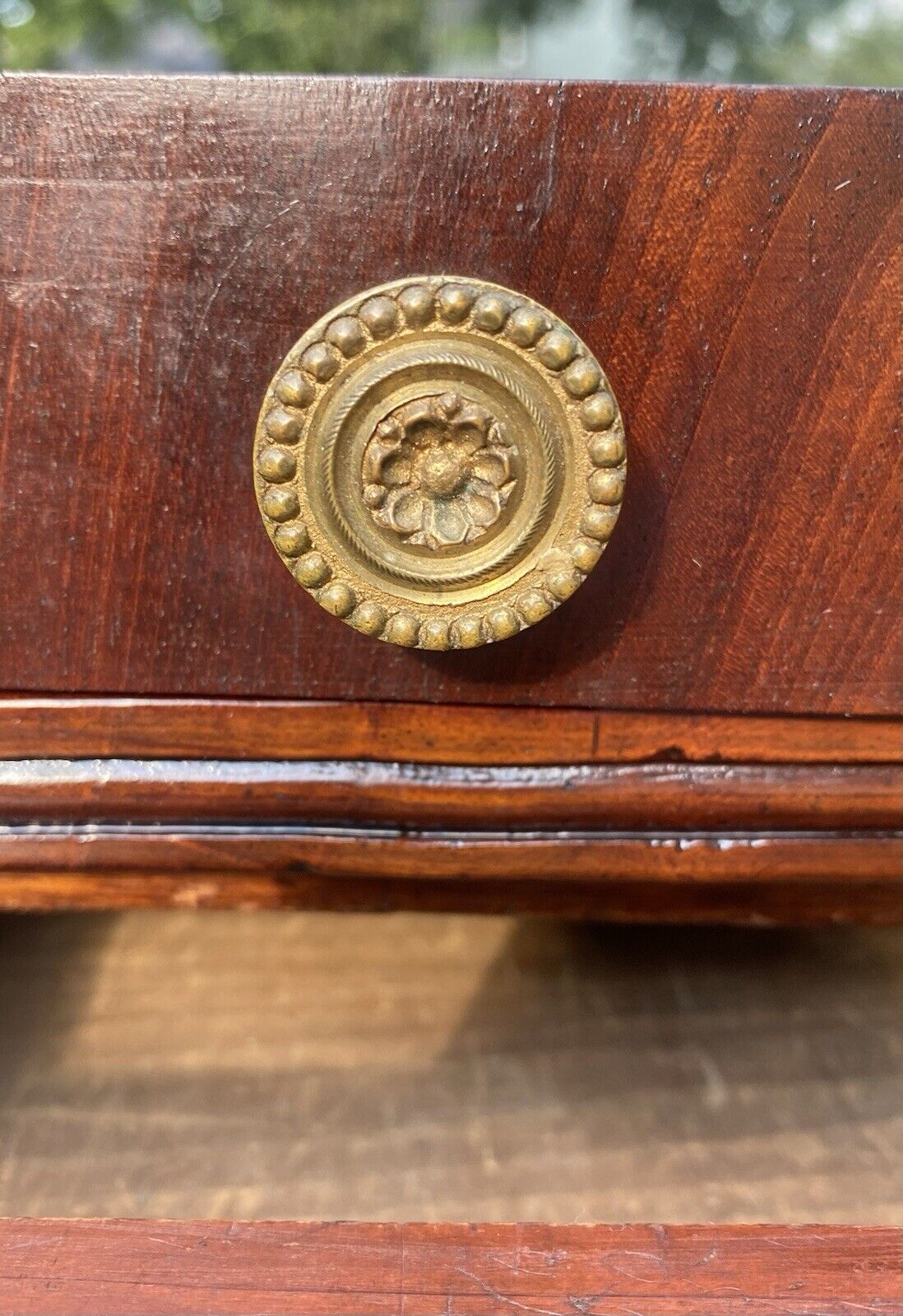 Antique Massachusetts 3 Drawer Dropleaf Worktable With Rope Carved Legs