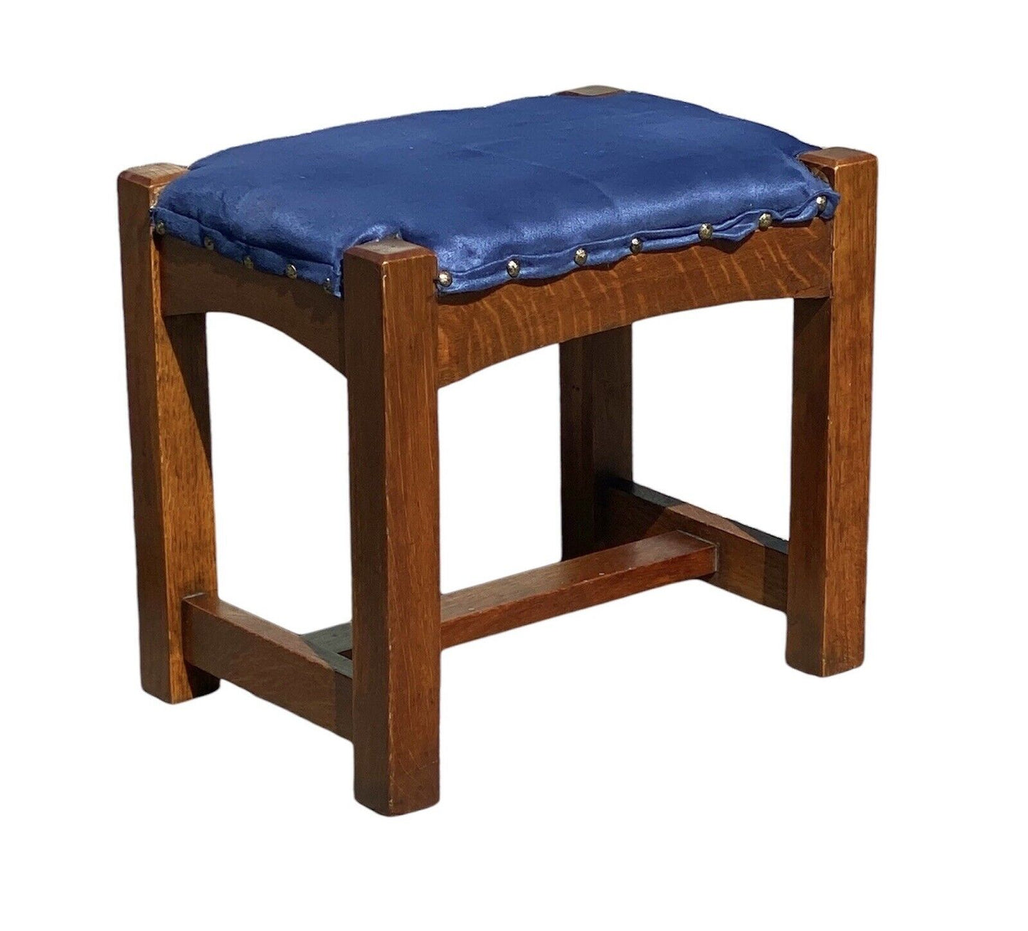 Antique Arts & Crafts / Mission Oak Footstool - Stickley Brothers