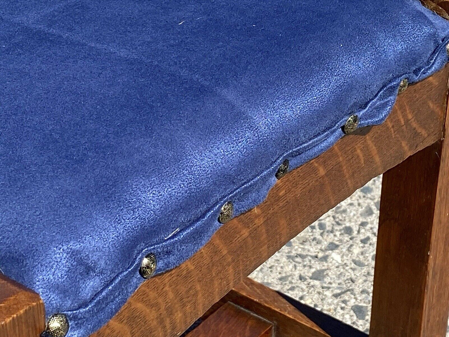 Antique Arts & Crafts / Mission Oak Footstool - Stickley Brothers