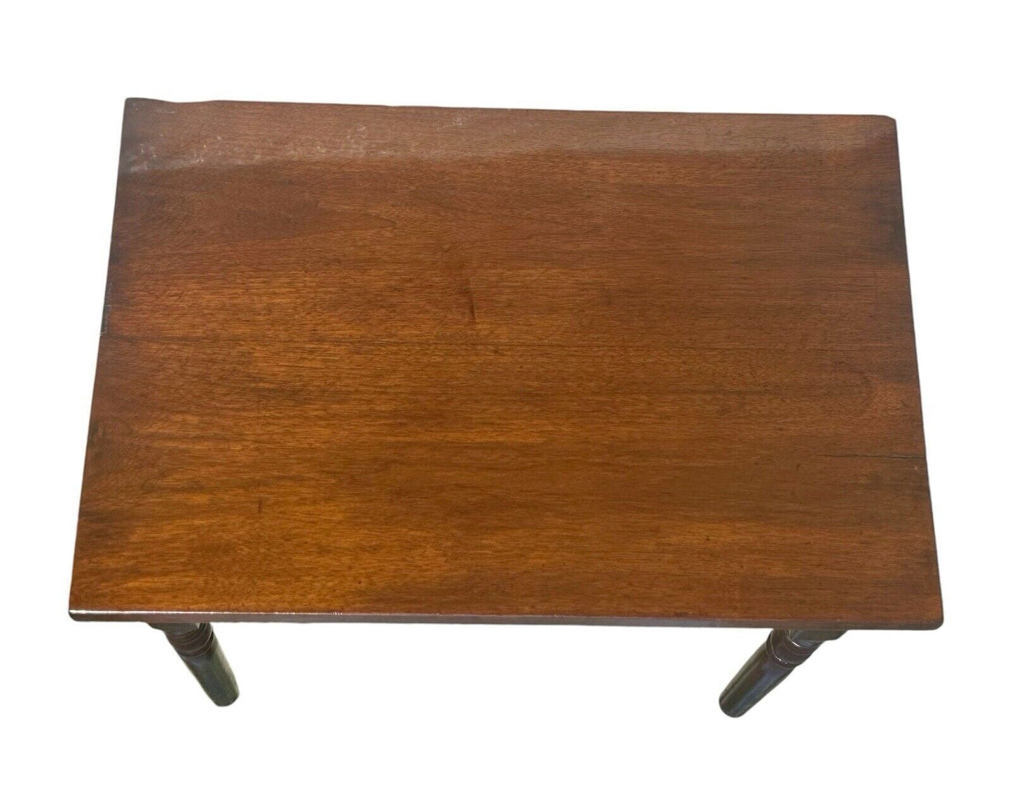 Antique 19th Century Southern Walnut Sheraton Style Single Drawer Bedside Table - Bay Colony Antiques Home & Garden:Furniture:Tables