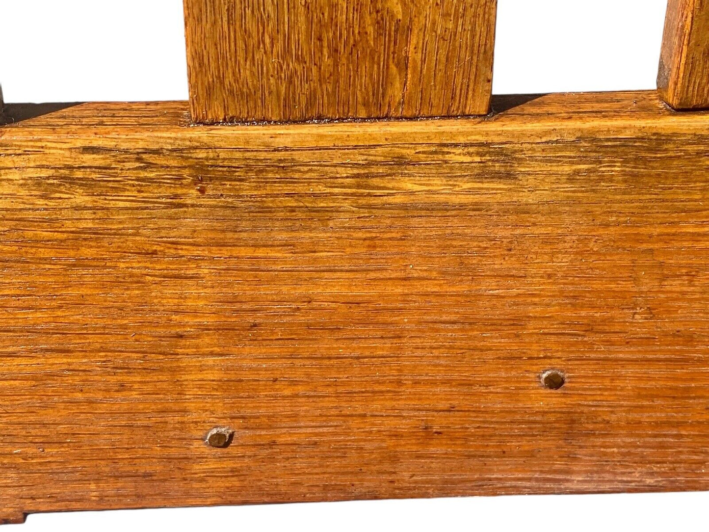 Antique Arts & Crafts / Mission Oak Settee Bench - Bay Colony Antiques Antiques:Furniture:Sofas & Chaises