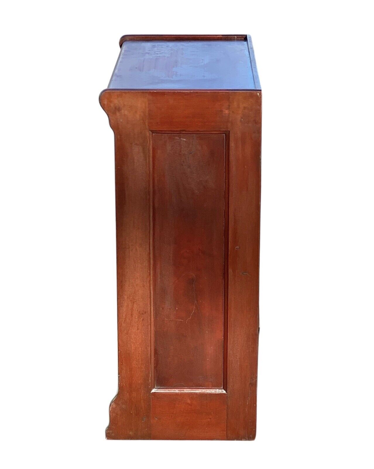 Antique Mahogany Globe Wernicke 13 Drawer File Cabinet - Bay Colony Antiques Antiques:Furniture:Cabinets & Cupboards