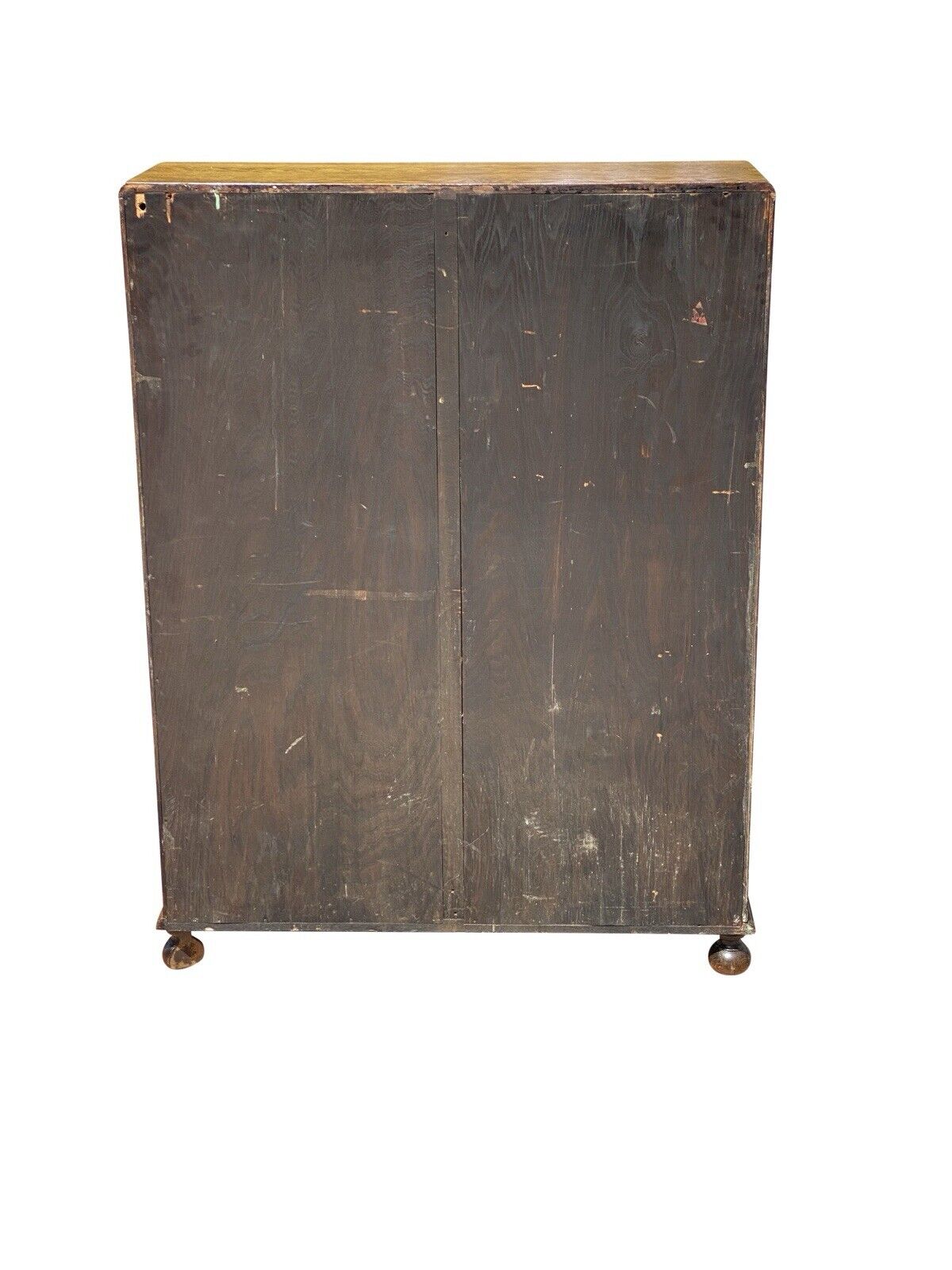Antique Victorian Tiger Oak Double Door Bookcase With Grotesque Carved Frieze - Bay Colony Antiques Antiques:Furniture:Bookcases