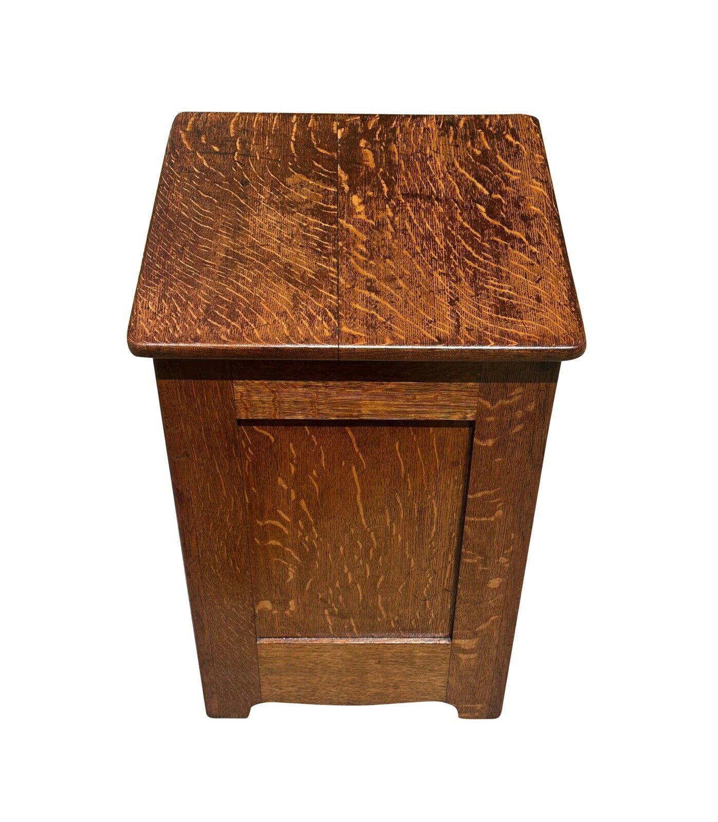 Antique Victorian Tiger Oak Single Drawer Office Cabinet by Paine's Furniture - Bay Colony Antiques Antiques:Furniture:Tables