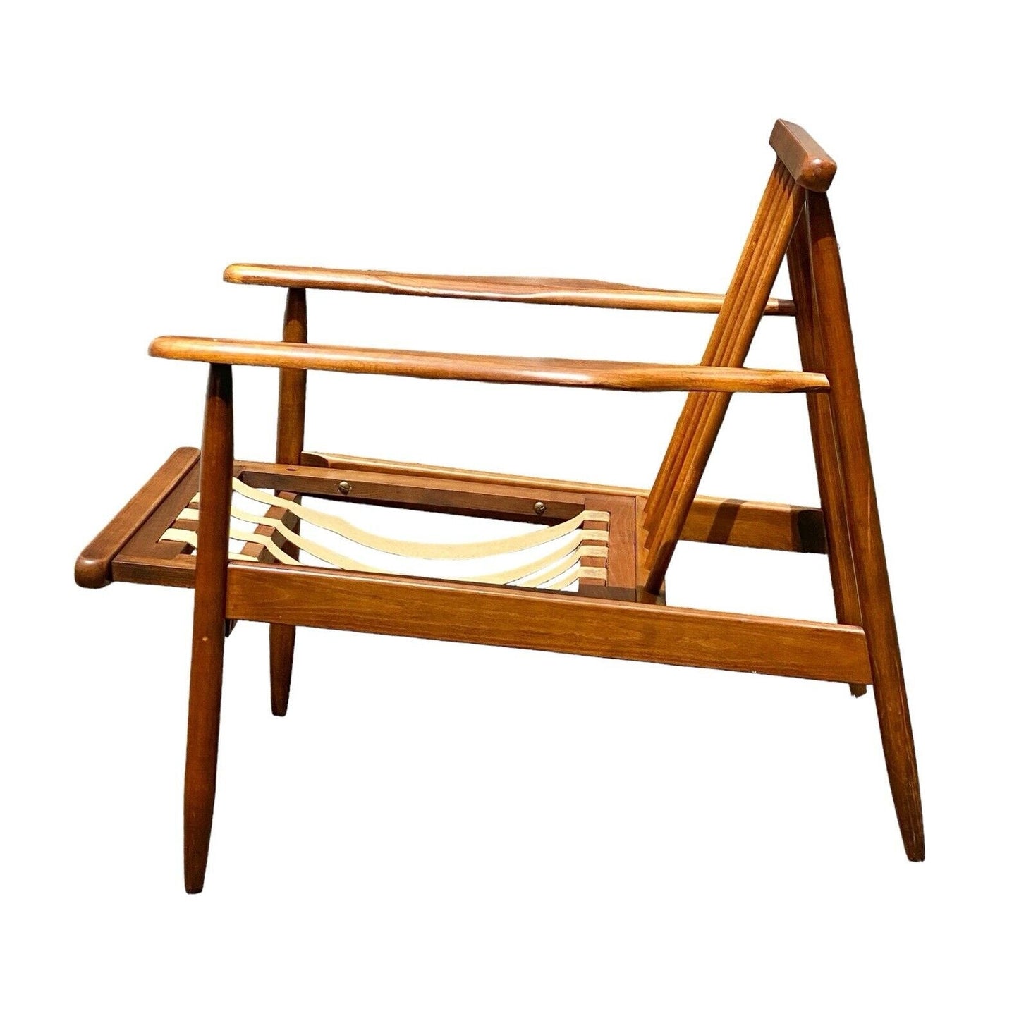 Vintage Mid Century Modern Danish Lounge Chair - Bay Colony Antiques Antiques:Furniture:Chairs