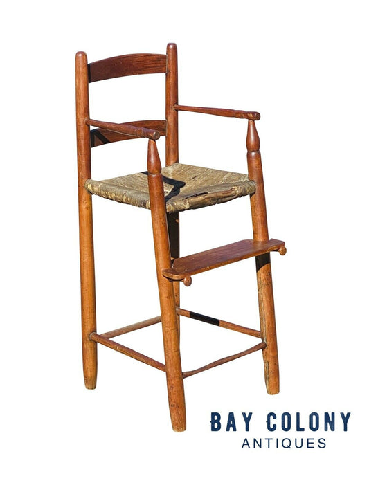 IMPORTANT 19TH CENTURY SODUS BAY NEW YORK ANTIQUE SHAKER YOUTH CHAIR