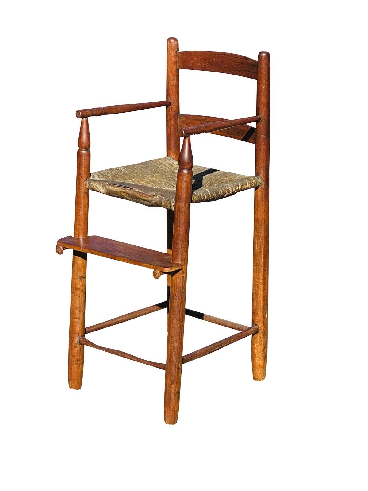 IMPORTANT 19TH CENTURY SODUS BAY NEW YORK ANTIQUE SHAKER YOUTH CHAIR