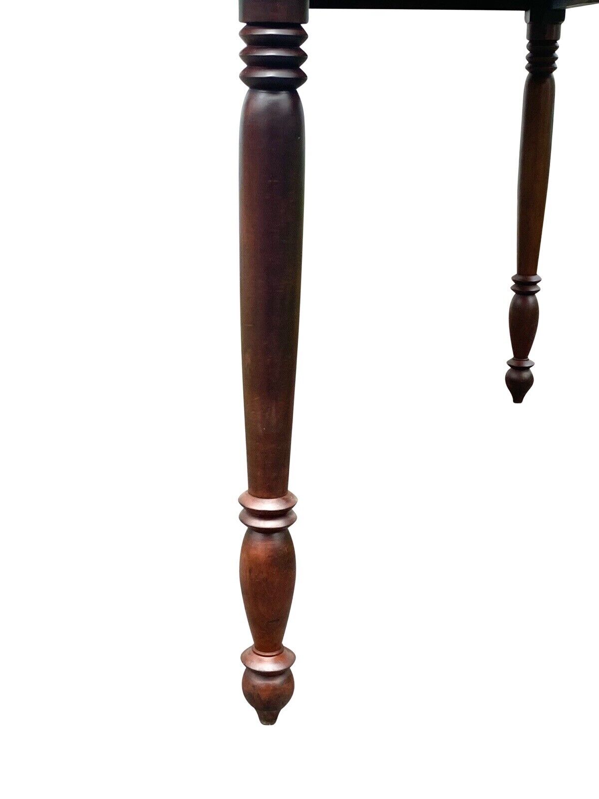 Antique New England Cherry Drop Leaf Dining Table / Farmhouse Table