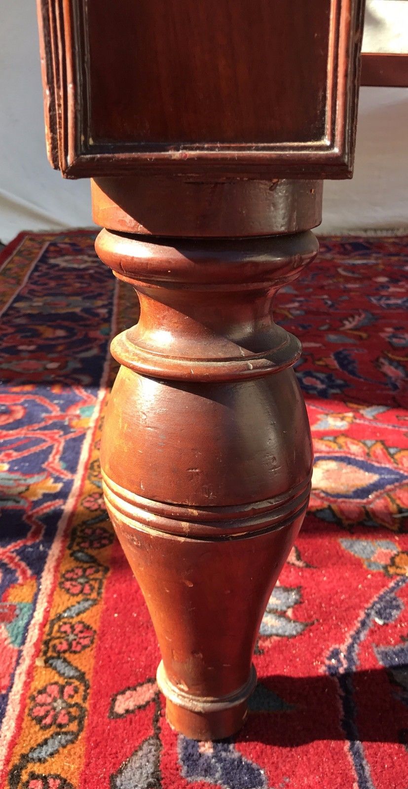 18TH CENTURY SALEM MASSACHUSETTS FOUR TALL POSTER TESTER BED