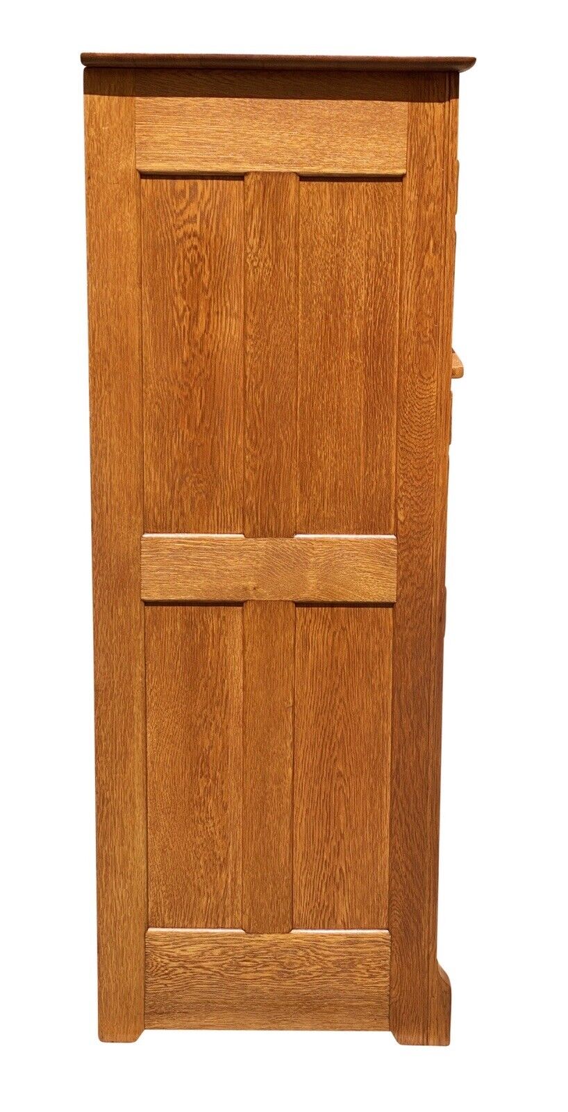 19th C Antique Victorian Tiger Oak 12 Drawer File Cabinet