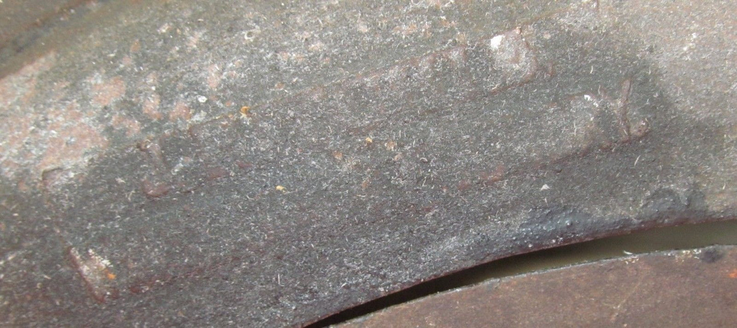 19TH CENTURY CAST IRON FIRE BACK WITH COMPLETE FRAME SYSTEM & ORNATE MOTIFS