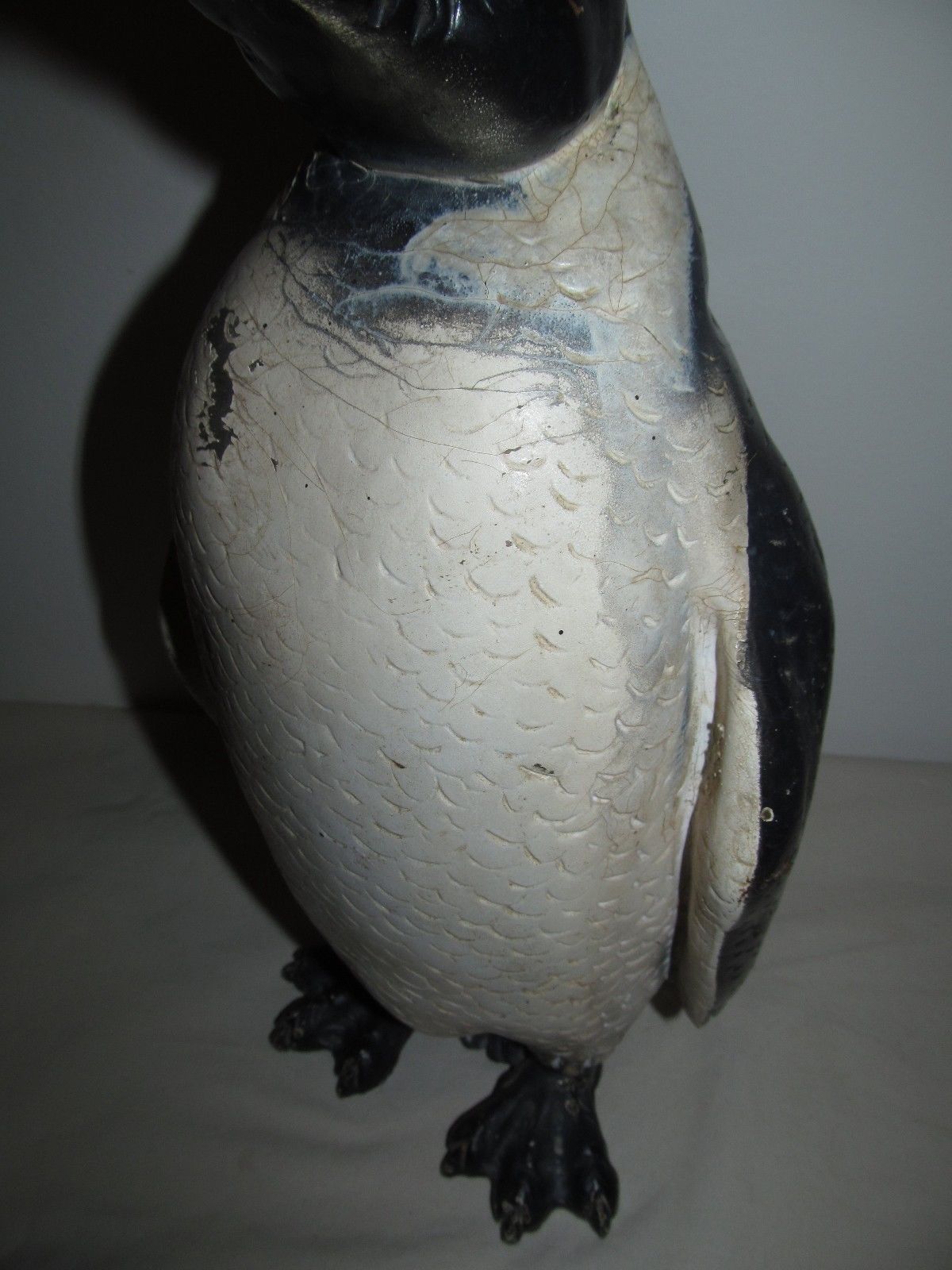 1920'S ANTIQUE HAND PAINTED COOPER PENGUIN-CLICQUOT CLUB SODA ADVERTISING MASCOT