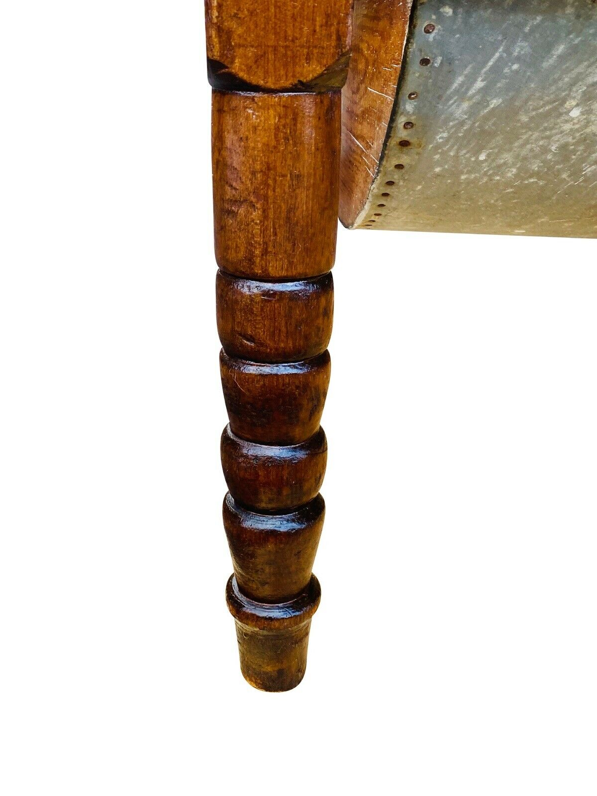 19TH C ANTIQUE VICTORIAN SOUTHERN YELLOW PINE SOW BELLY KITCHEN / BAKERS TABLE