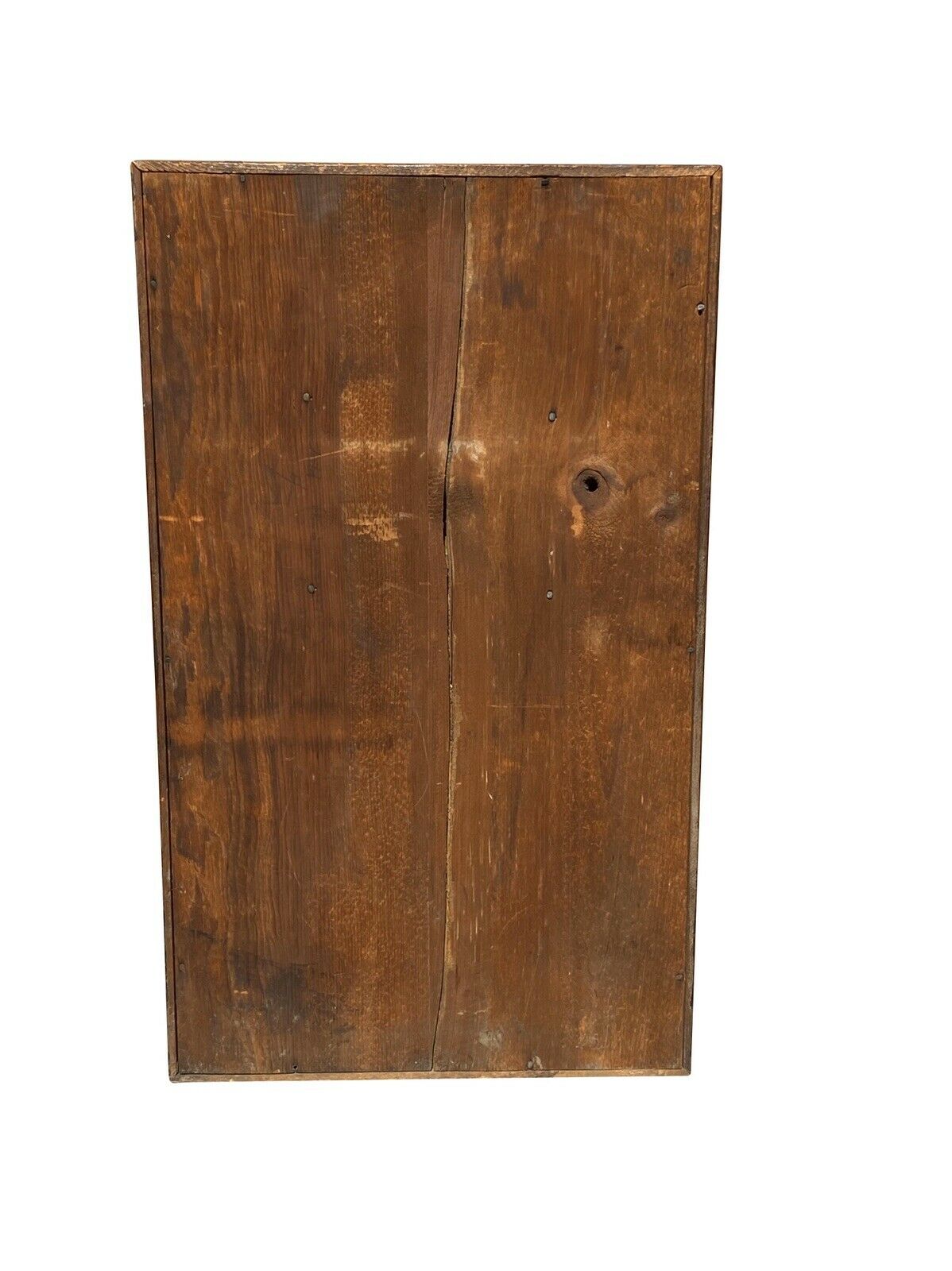 19TH C ANTIQUE EMPIRE MAHOGANY TERHUNE & EDWARDS MANTLE / SHELF CLOCK