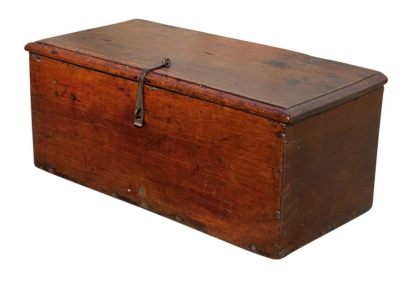 18th C Antique Queen Anne Pennsylvania Walnut Document Box / Chest
