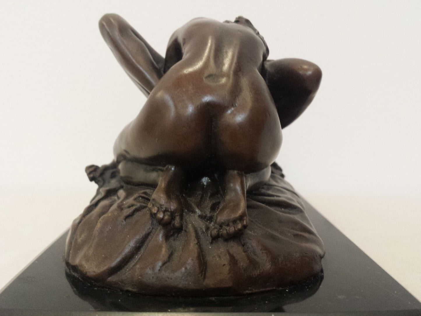 EROTIC BRONZE DEPICTING LESBIAN LOVERS-EXCEPTIONAL QUALITY-JM LAMBEAUX