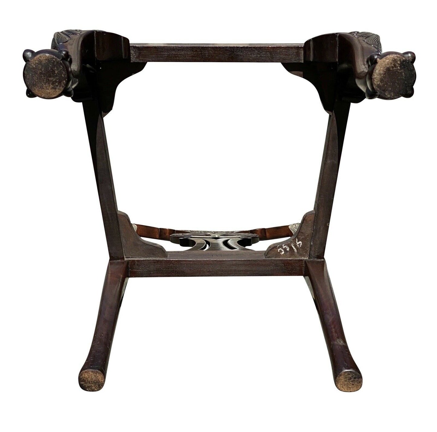19TH C ANTIQUE SET OF 6 MAHOGANY IRISH CHIPPENDALE DINING CHAIRS