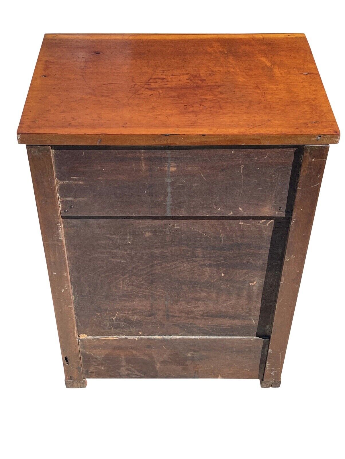 Antique Pennsylvania Empire Cherry & Tiger Maple Diminutive Chest / Dresser