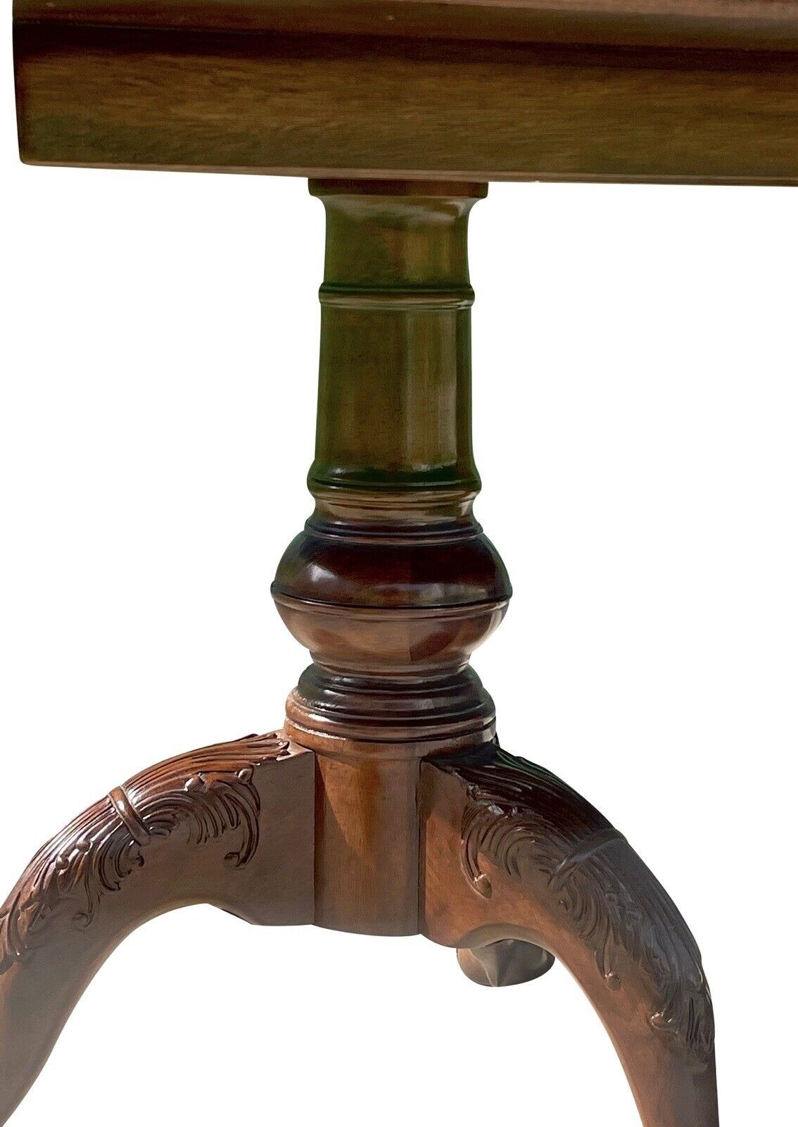 Chippendale Style Mahogany Ball & Claw Carved Dining Table by Henredon - 10 Feet