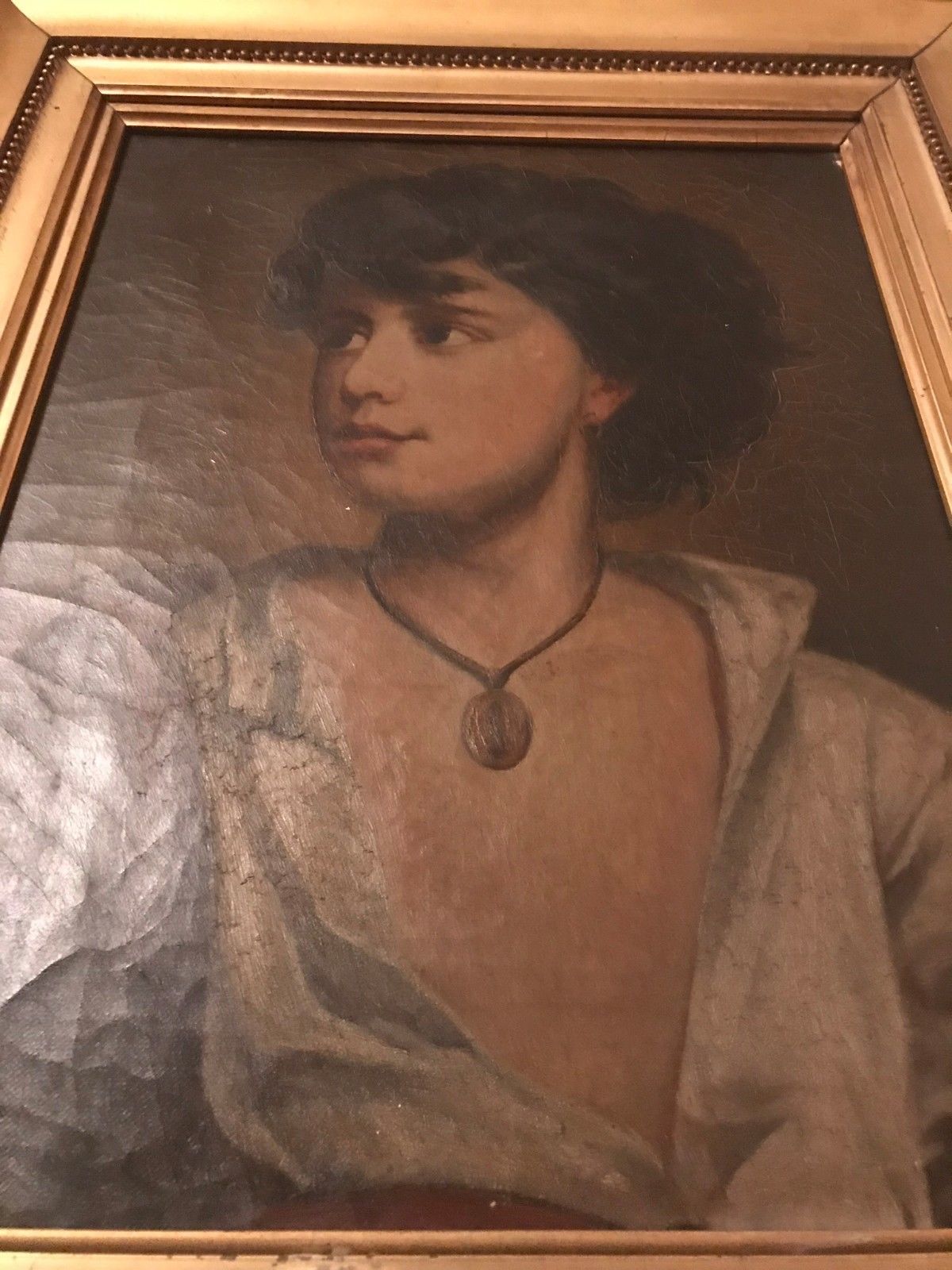 EXCEPTIONALLY WELL EXECUTED 19TH CENTURY PORTRAIT OF STRIKINGLY BEAUTIFUL WOMAN