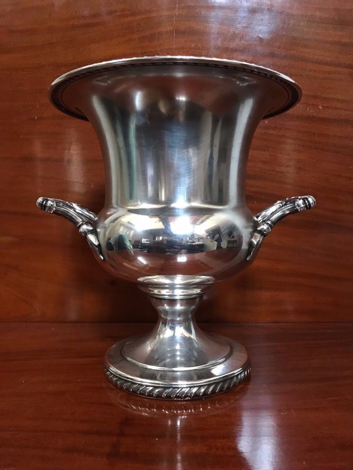 VINTAGE SILVER PLATE CHAMPAGNE-WINE ICE BUCKET