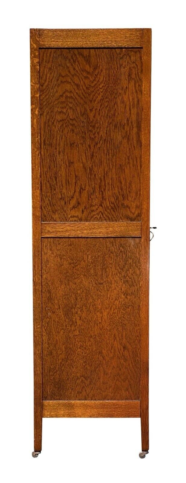 19th Century Antique Tiger Oak Victorian Wardrobe / Cabinet