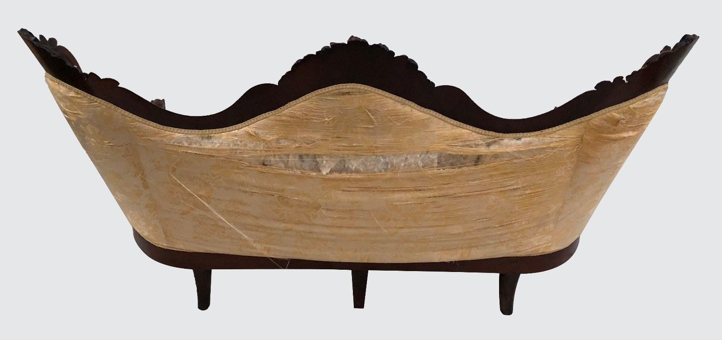 Important Victorian Carved Rosewood "Rosalie" Sofa Set By John Henry Belter