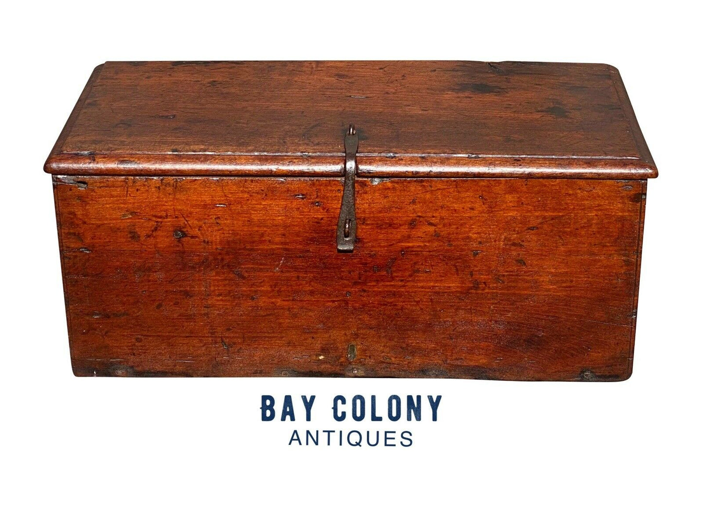 18th C Antique Queen Anne Pennsylvania Walnut Document Box / Chest
