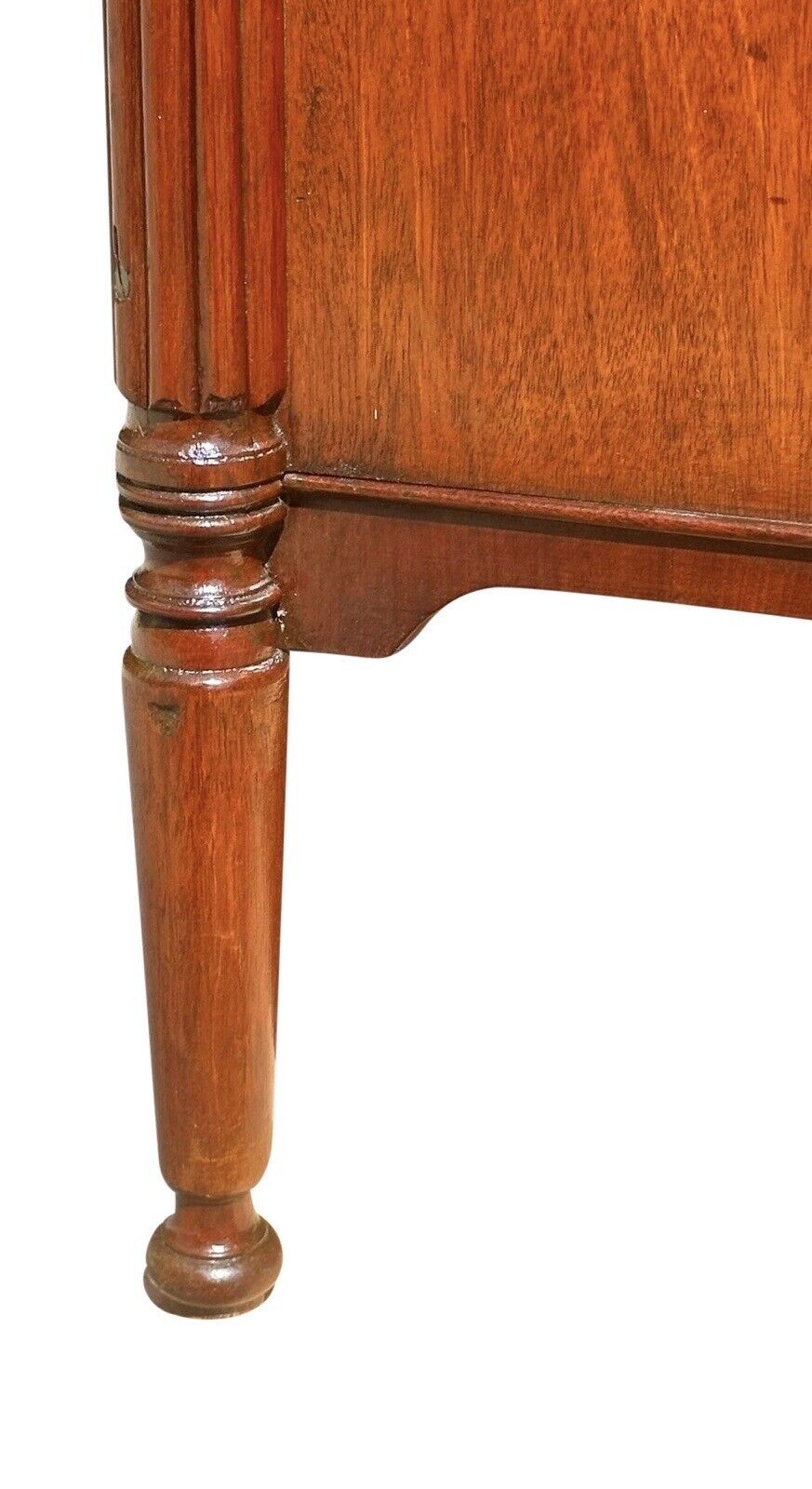Antique Federal Boston Mahogany & Rosewood Secretary Desk - School of T. Seymour