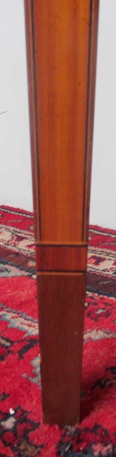 EXQUISITELY INLAID SATINWOOD ADAM'S STYLED GEORGIAN CONSOLE TABLE BY HERITAGE