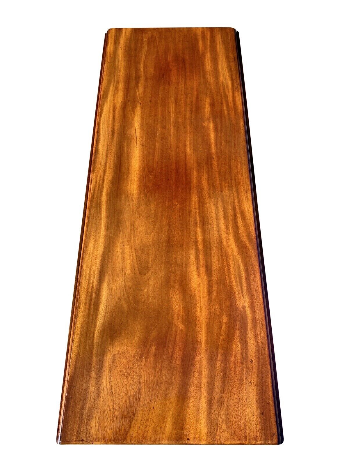 19th C Antique Centennial Chippendale Mahogany Drop Leaf Dining Table