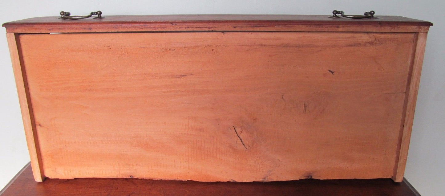 EARLY 19TH CENTURY CHIPPENDALE VIRGINIA WALNUT BLANKET CHEST