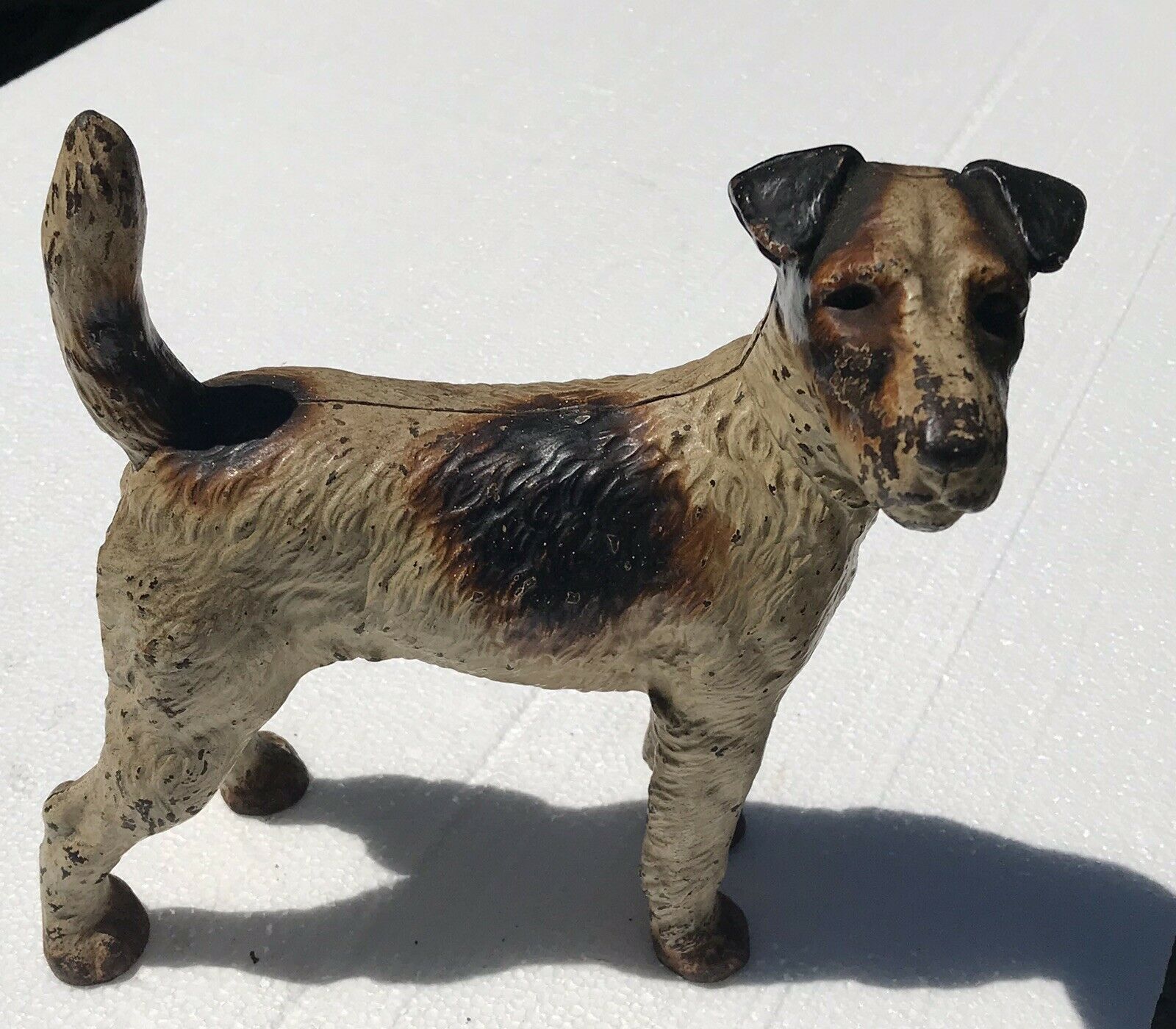 Antique cast iron Wire Hair offers Terrier