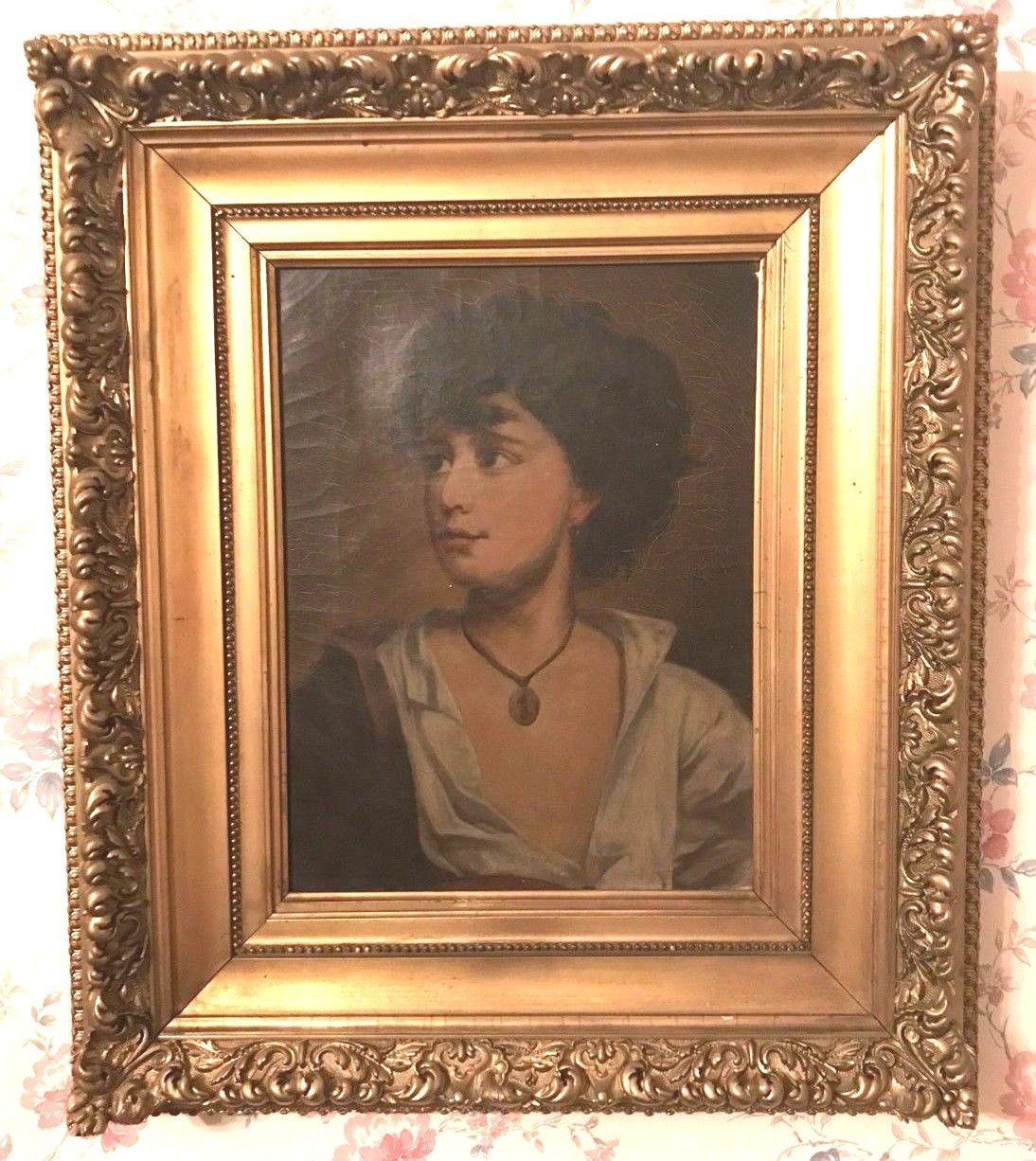 EXCEPTIONALLY WELL EXECUTED 19TH CENTURY PORTRAIT OF STRIKINGLY BEAUTIFUL WOMAN