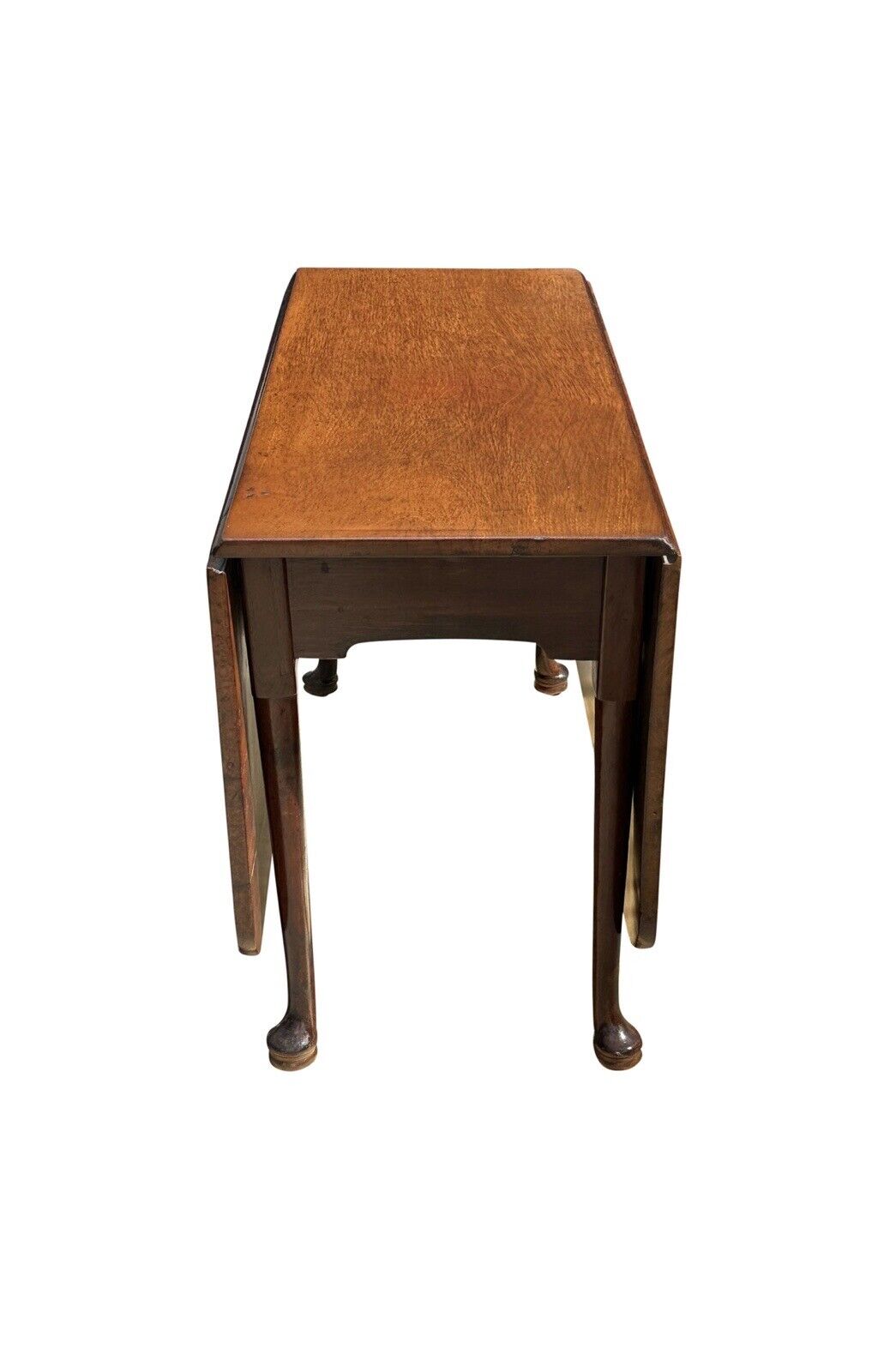18th Century Queen Anne Boston Mahogany Dropleaf Dining Table Circa 1760 - 1780