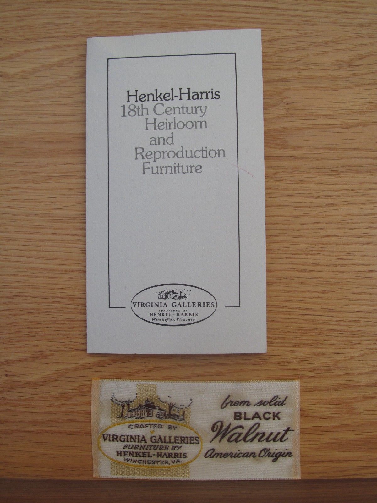 EXCELLENT HENKEL & HARRIS VIRGINIA GALLERIES SILVER MINI CHEST-BLACK WALNUT
