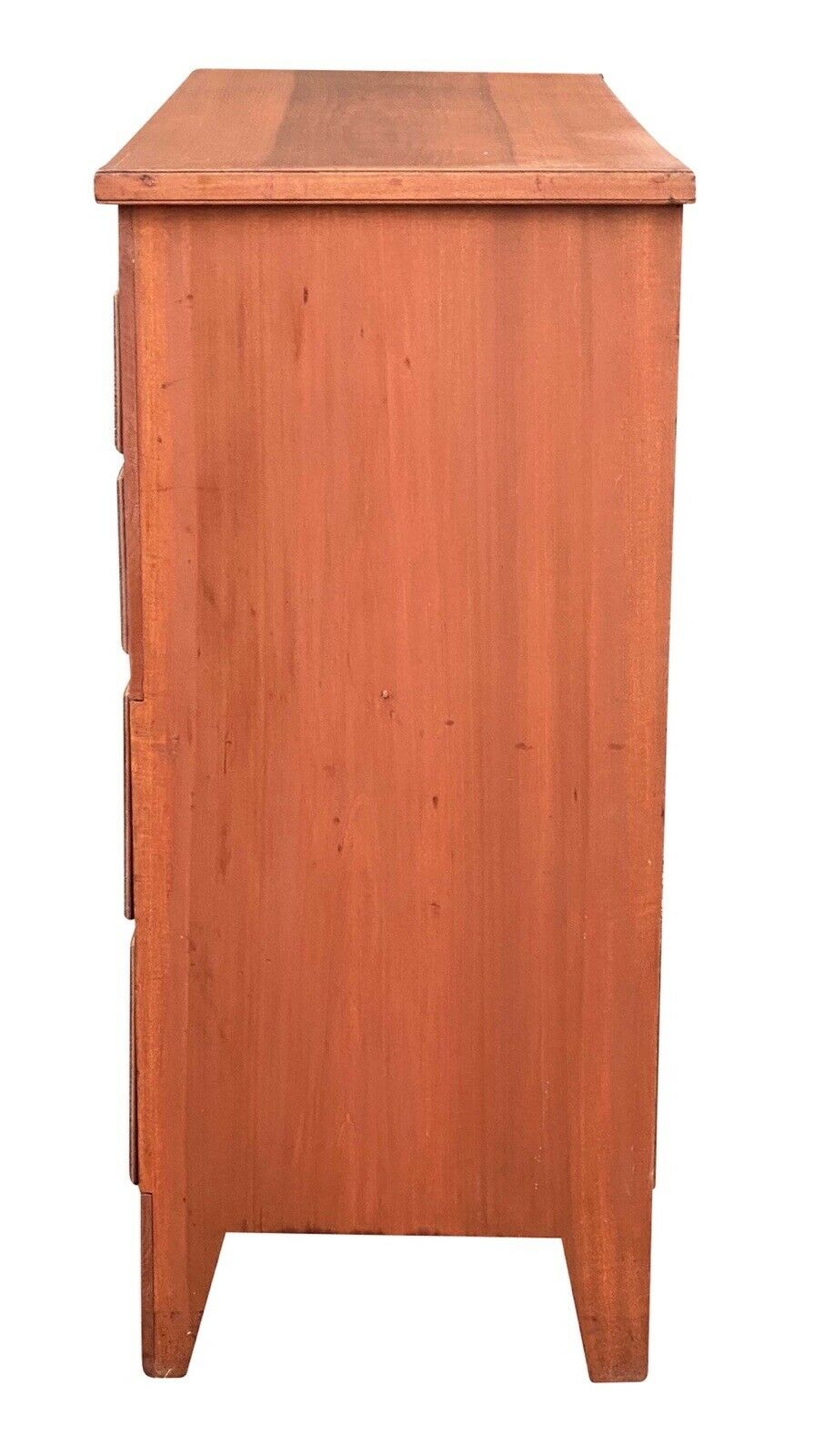 Antique Hepplewhite Tulip Poplar Lift Top Blanket Box / Mule Chest