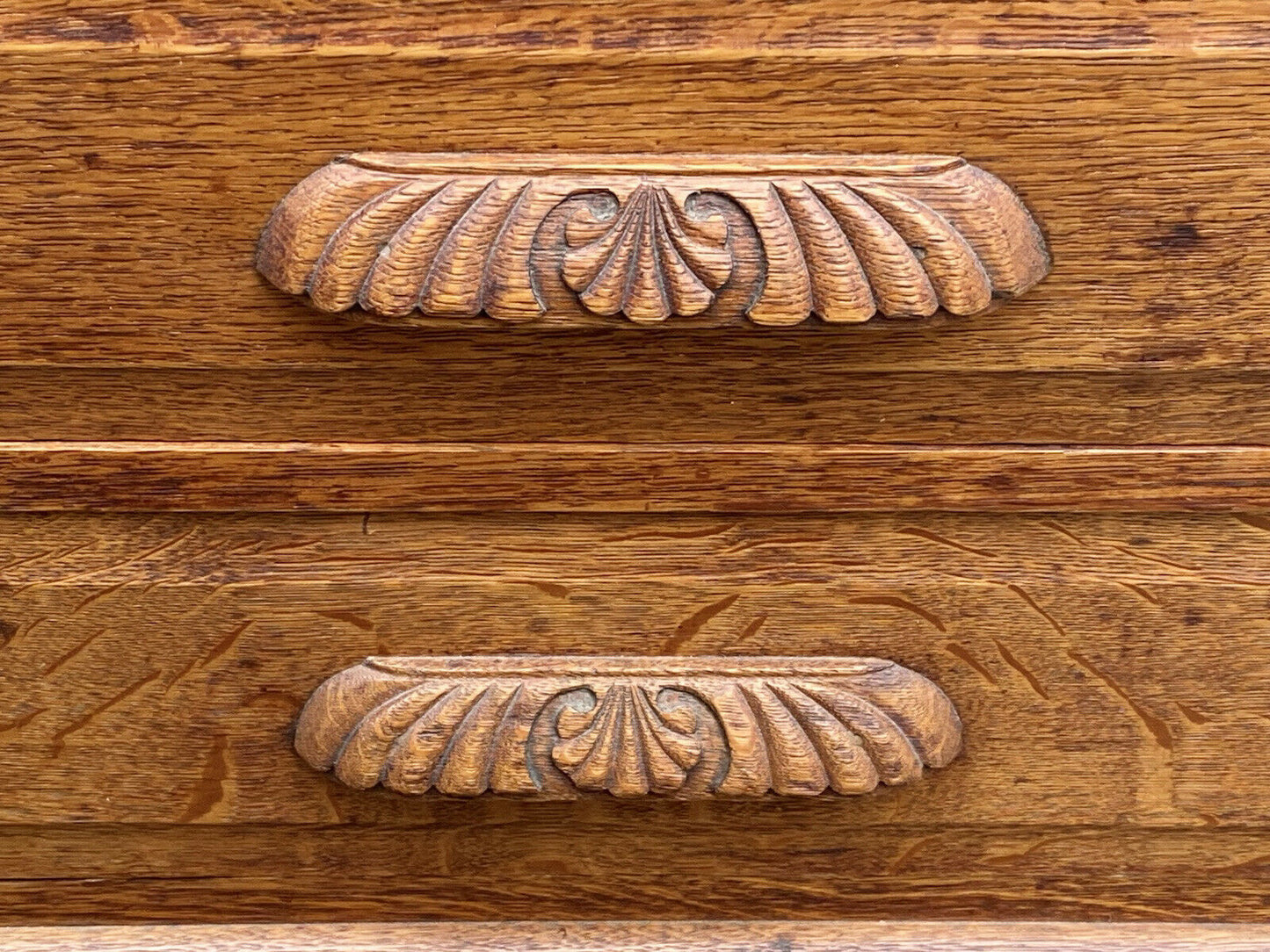 19th C Antique Victorian Tiger Oak File Cabinet ~ Anthony & Cowell Co Providence