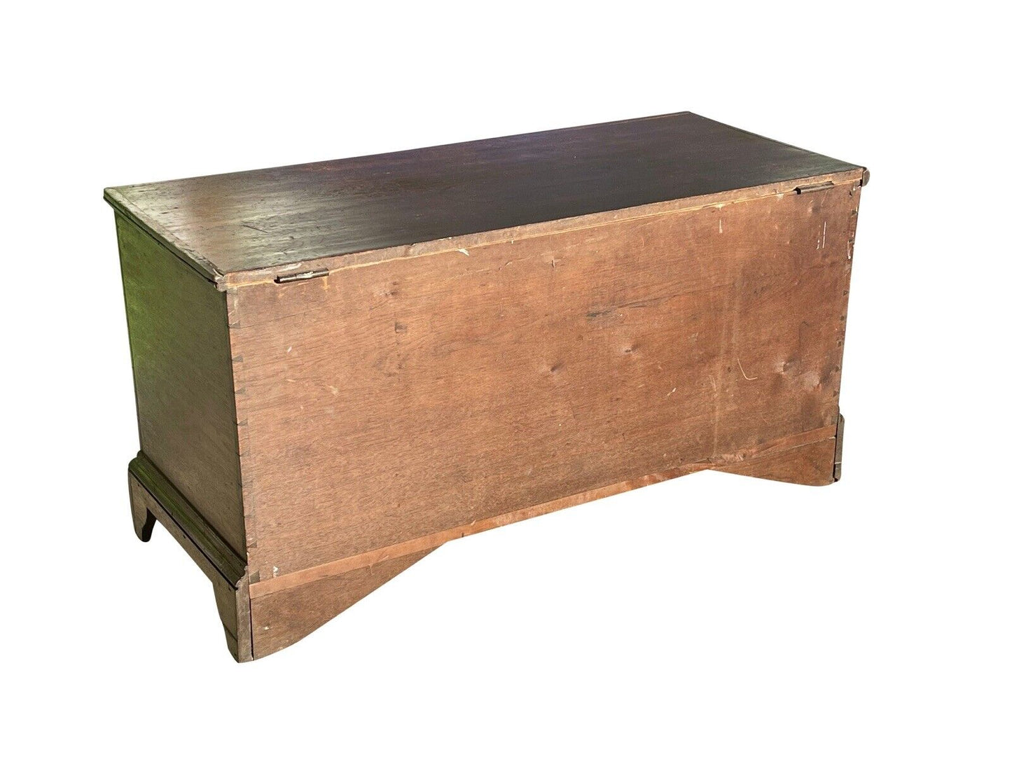 Antique Queen Anne Walnut Southern Blanket Box Circa 1780 - North Carolina