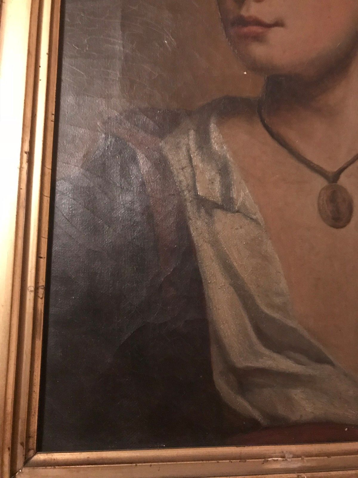 EXCEPTIONALLY WELL EXECUTED 19TH CENTURY PORTRAIT OF STRIKINGLY BEAUTIFUL WOMAN
