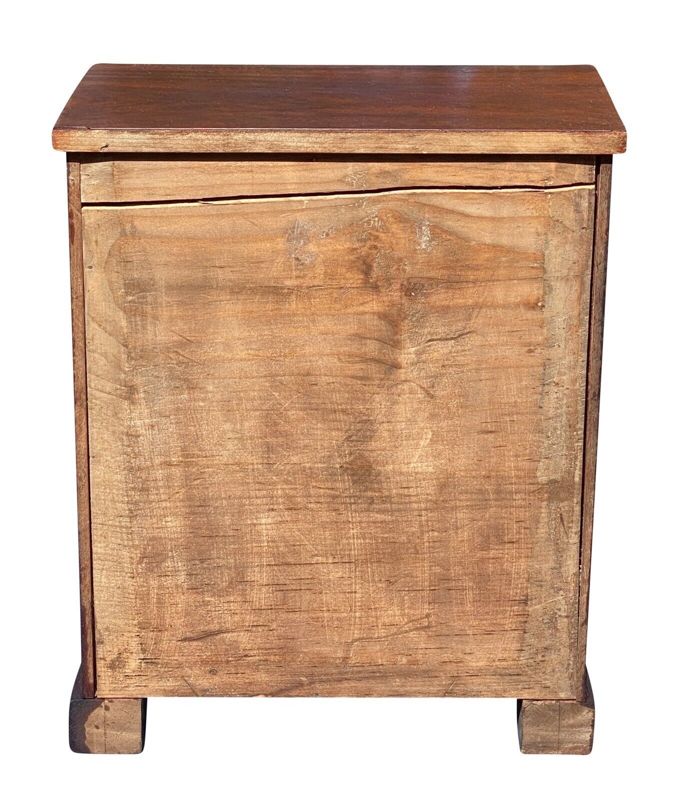 20th C Federal Antique Style Mahogany Jewelry Chest / Dresser Box